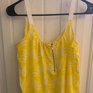 Bright yellow top